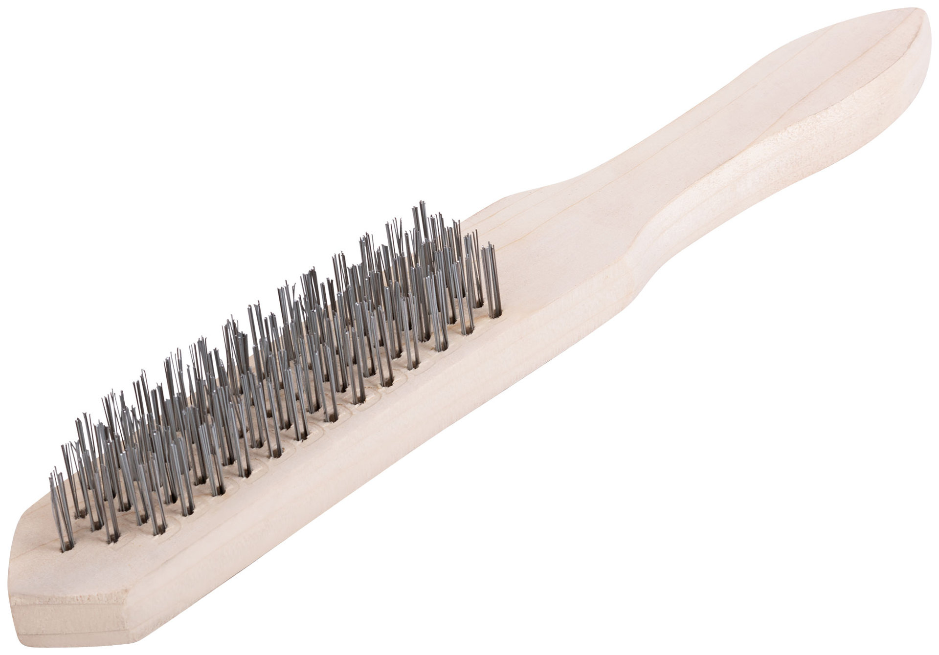 Корщетка с деревянной ручкой 5-ти рядная (38405)