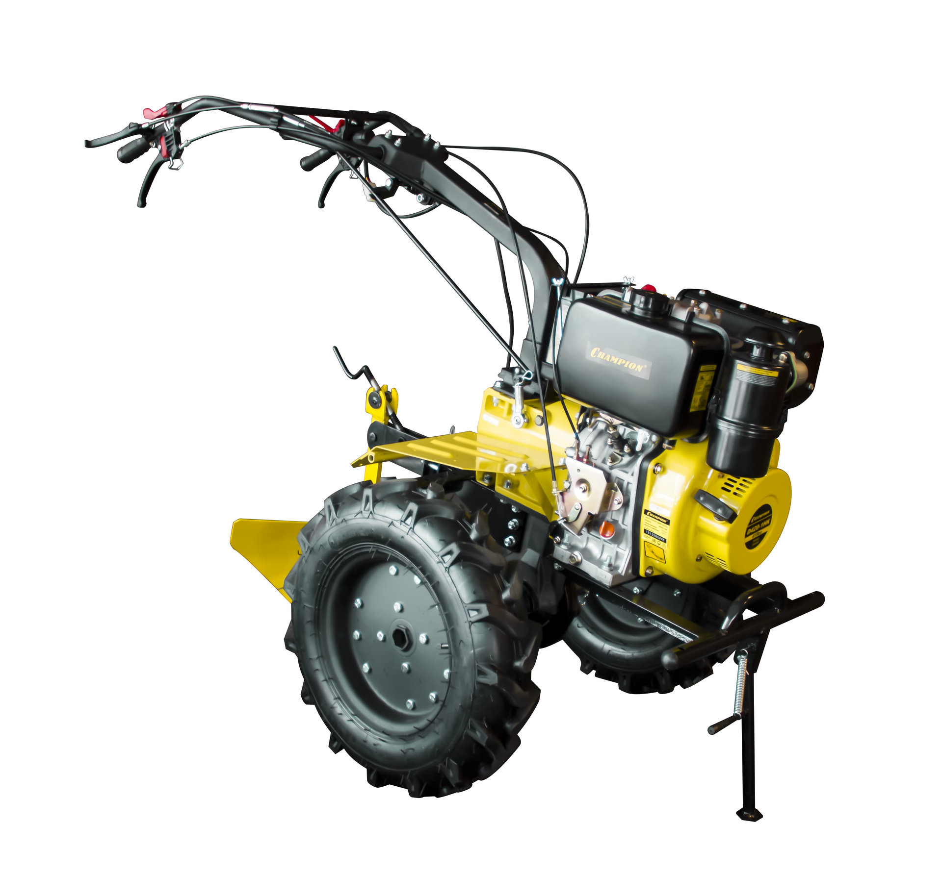 Мотоблок Champion DC1193E (9,5лс 2F/1R 80-110см 30см 5,5л 177кг, колеса 5/12 ВОМ) (DC1193E)