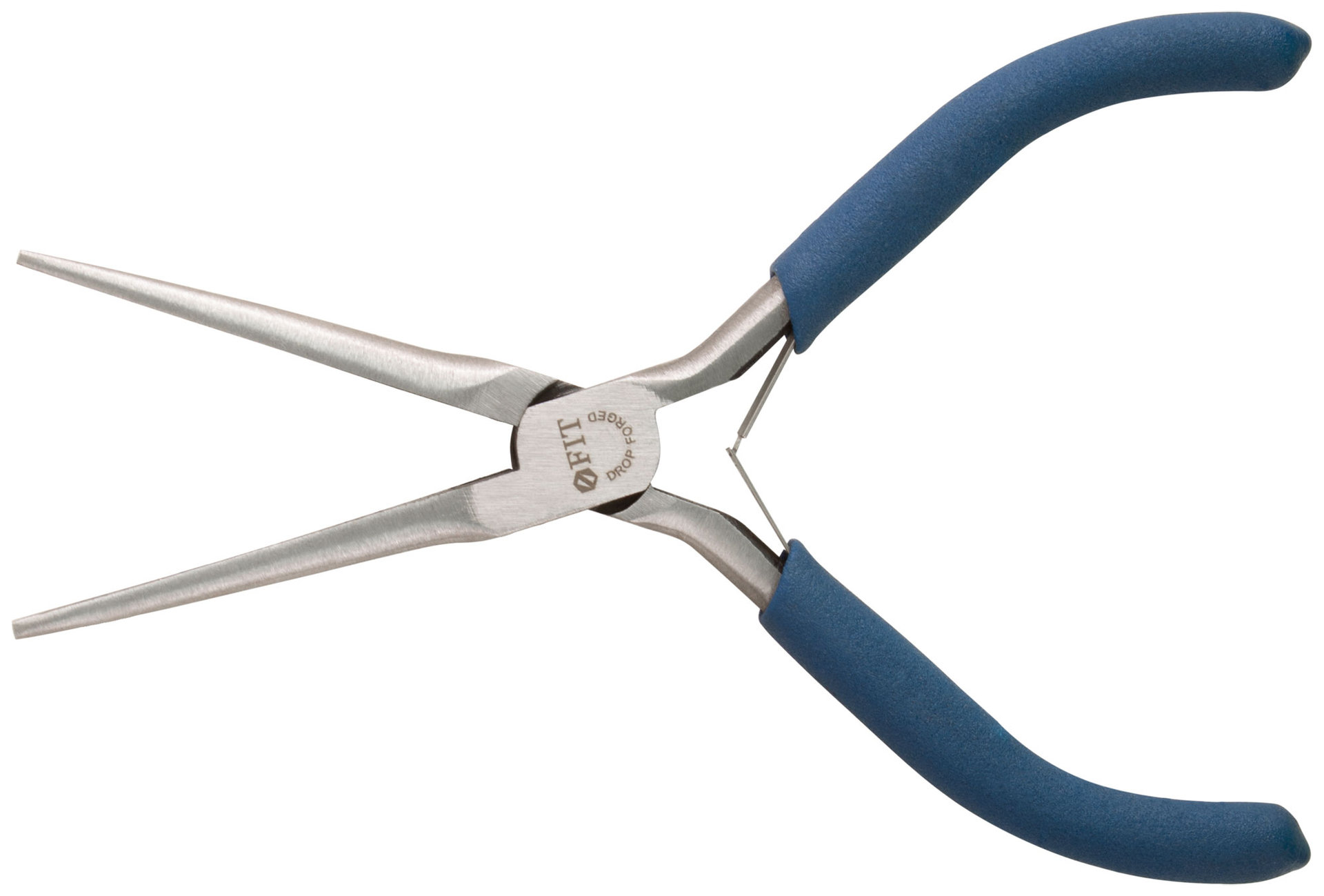 Тонконосы мини удлиненные, синие ручки 150 мм (51330)