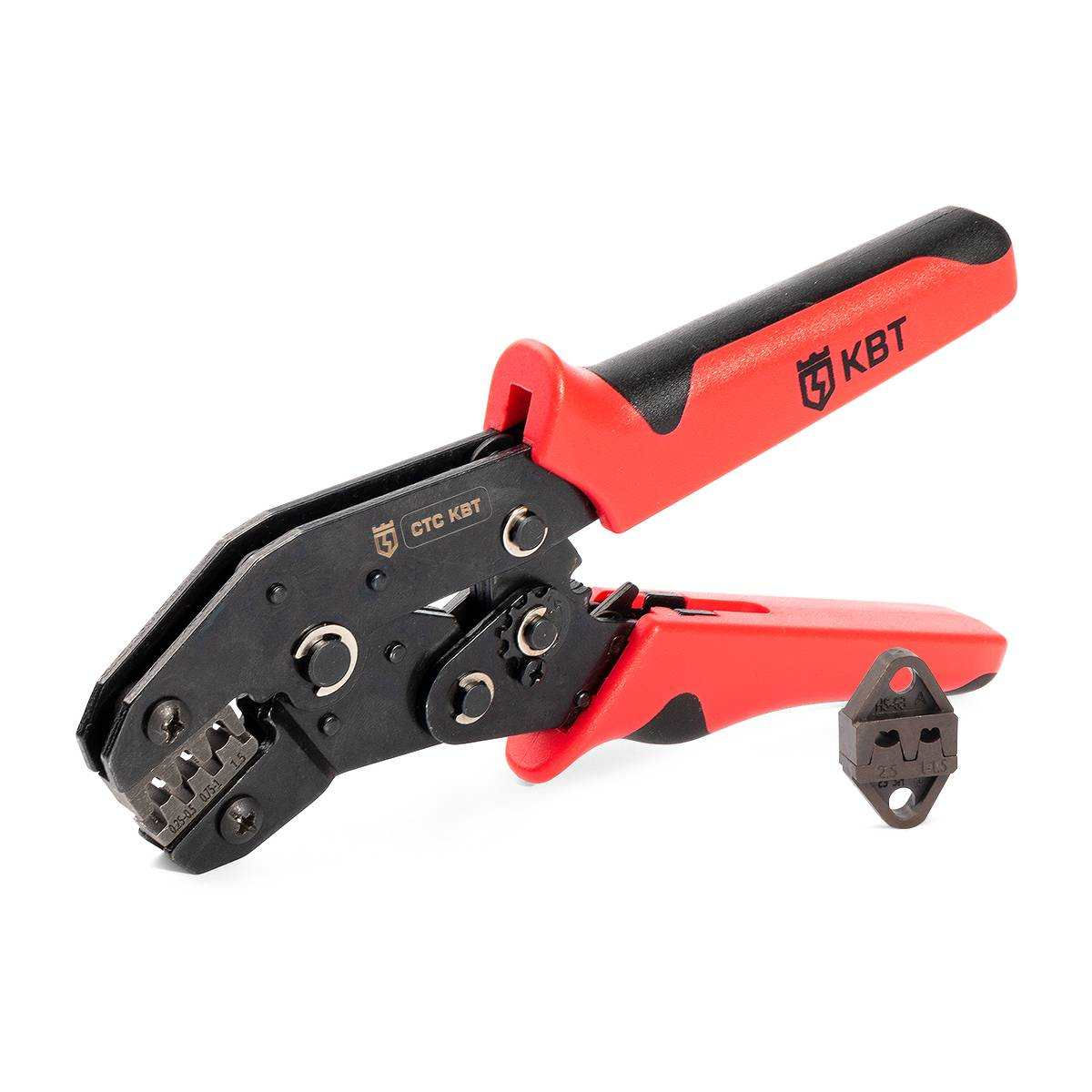 Пресс-клещи с набором матриц СТС-А (КВТ) 85137