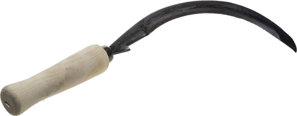 Серп с зубцом Жнец-30 длина захвата 190 мм 39836  