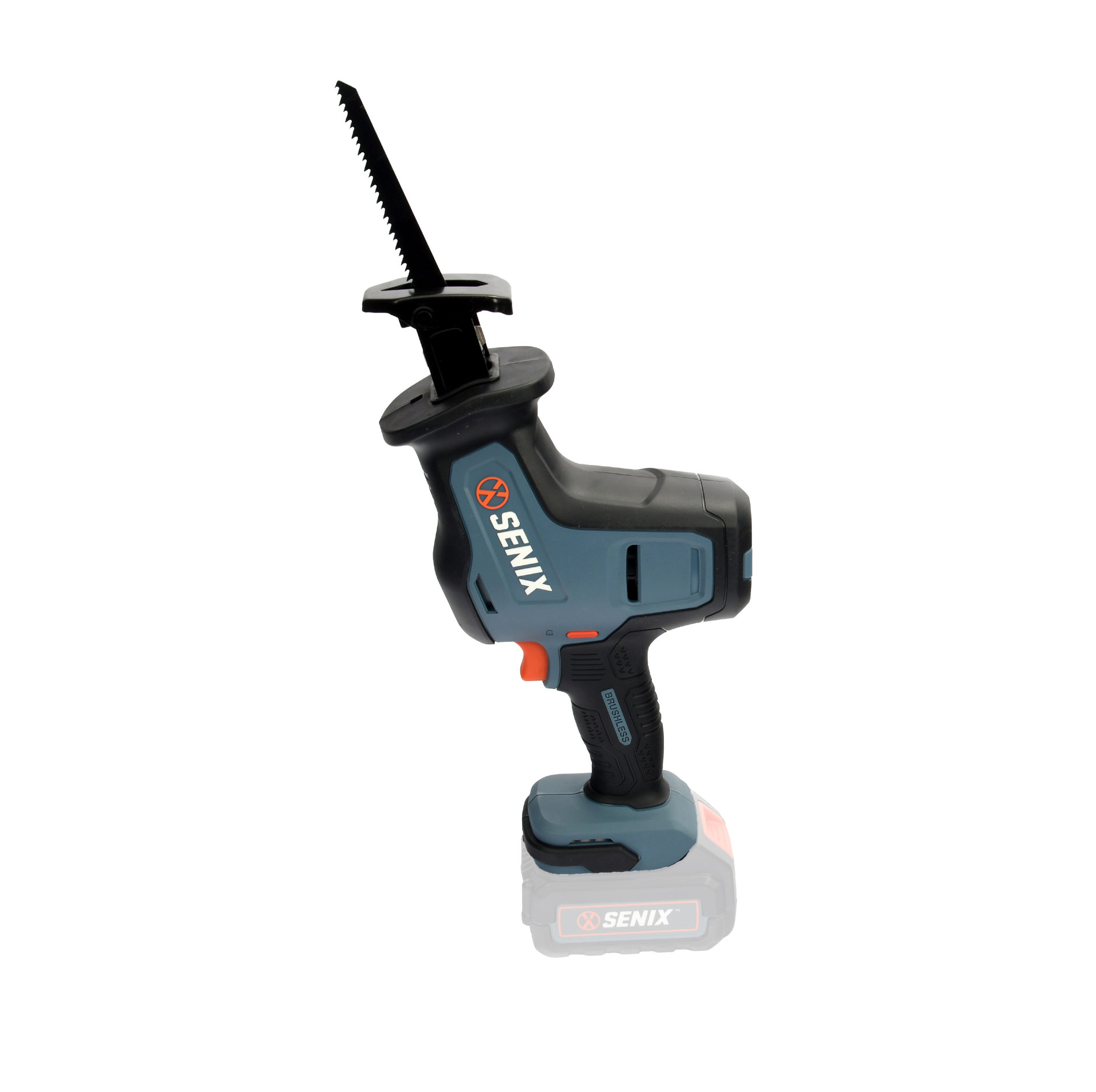 Сабельная пила, 22 мм, бесщ.мотор, без АКБ и ЗУ X2 20В