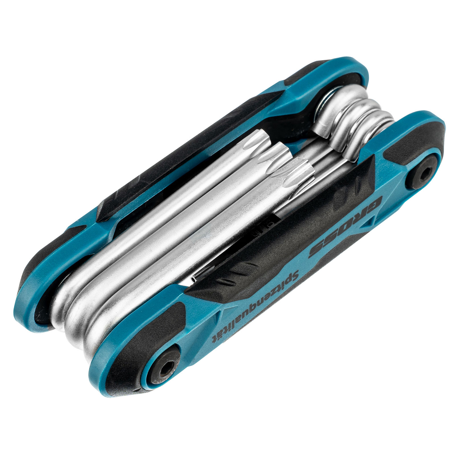 Набор ключей имбусовых Tamper-Torx , складные, 8 шт, CrV Gross (16413)