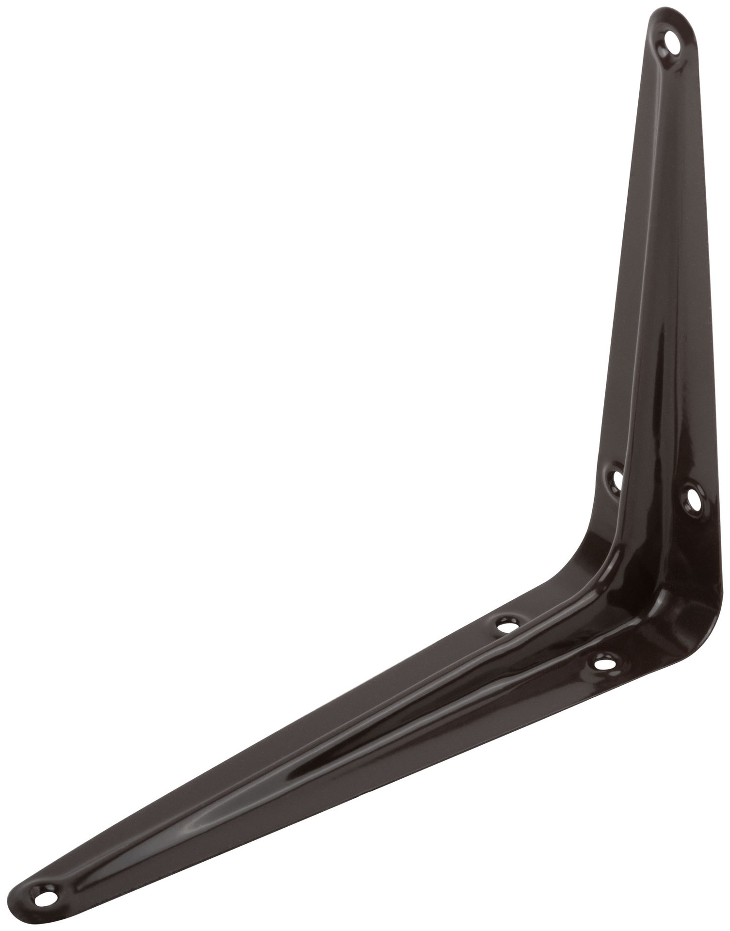 Уголок-кронштейн коричневый 125х150 мм (0,7 мм) (66023)