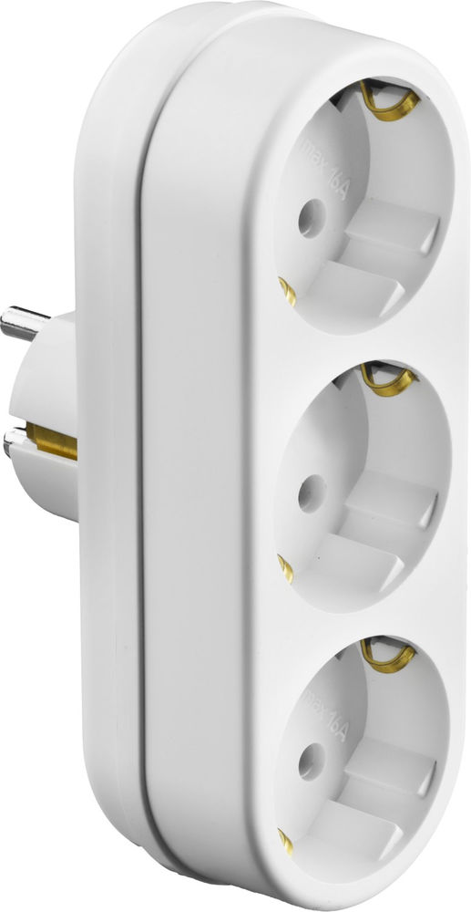 Сетевой разветвитель 3 гнезда СИБИН 55099-3