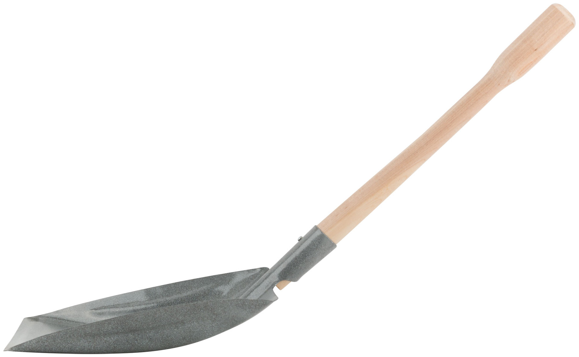 Совок для мусора стальной с ручкой