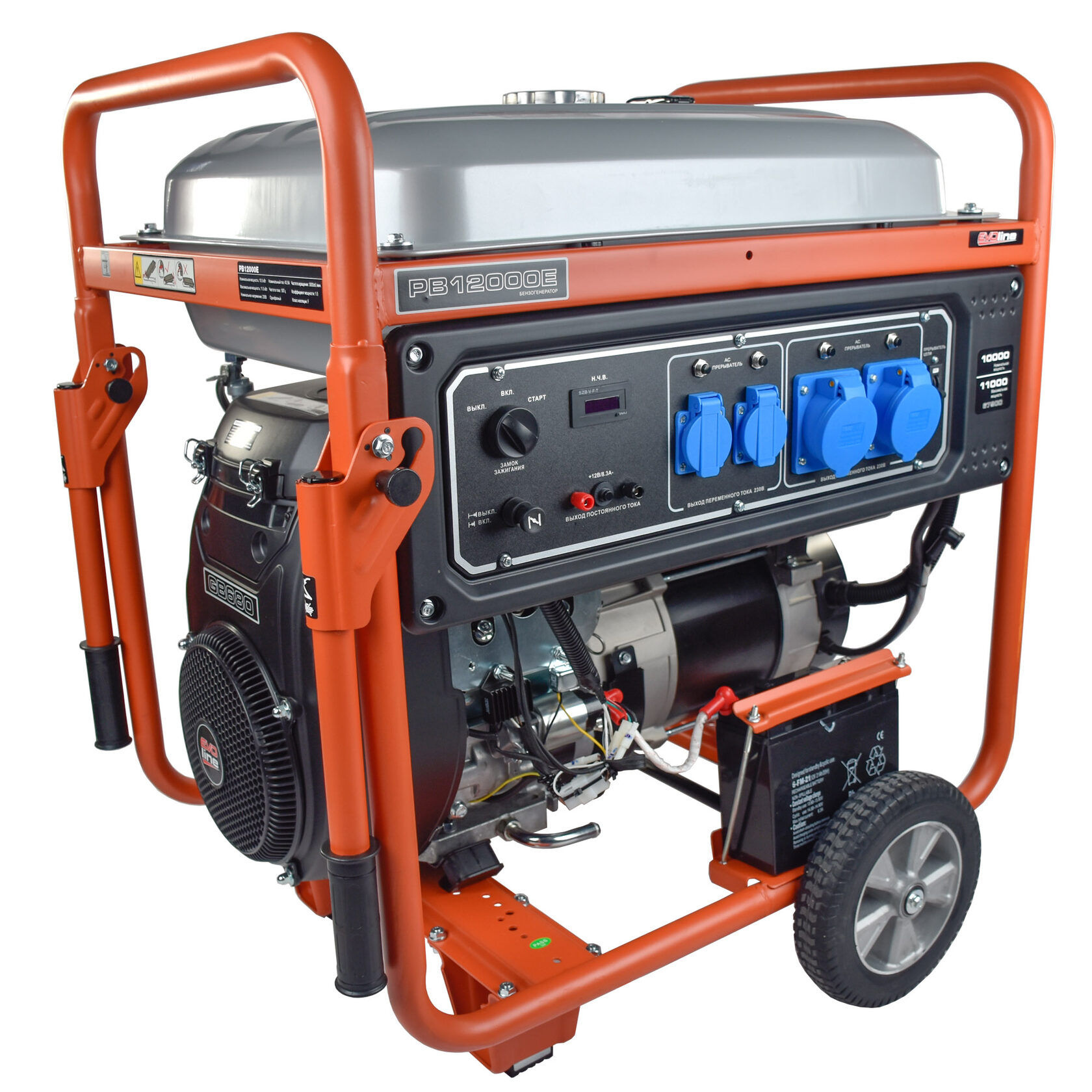 Генератор бензиновый EVOline PB 12000 E (произведено Zongshen)
