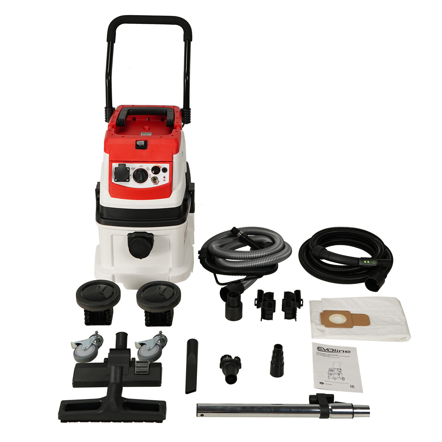 Пылеводосос электрический для автосервиса EVOline CVC 140 Power Tool and Air Tool (M-class)