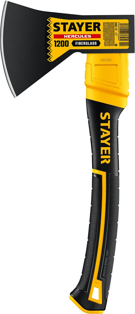 Топор кованый 1200/1350 г, 410 мм FIBERGLASS Professional STAYER 2062-12