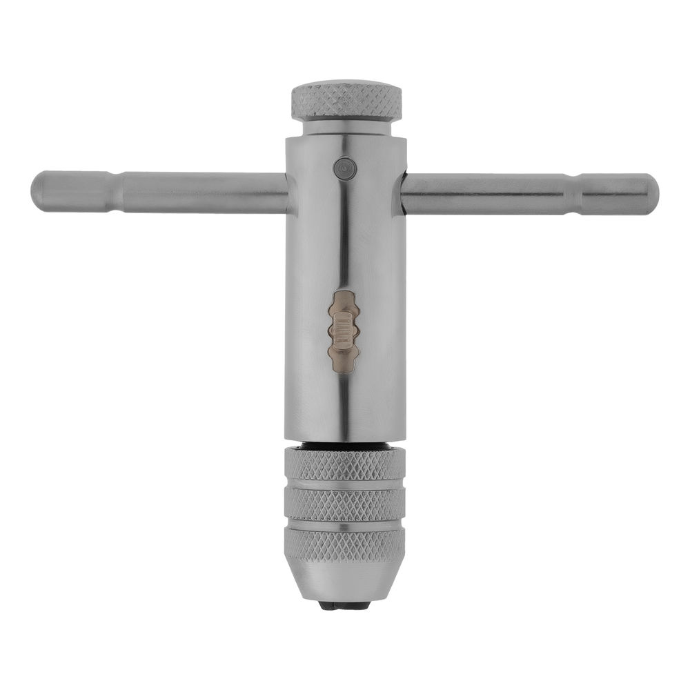 Вороток для метчиков М3-М8, хромированный, с трещоткой Matrix