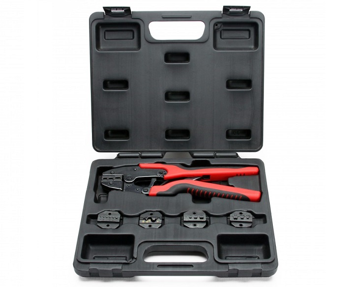 Пресс-клещи с набором матриц CTB (КВТ) 58747