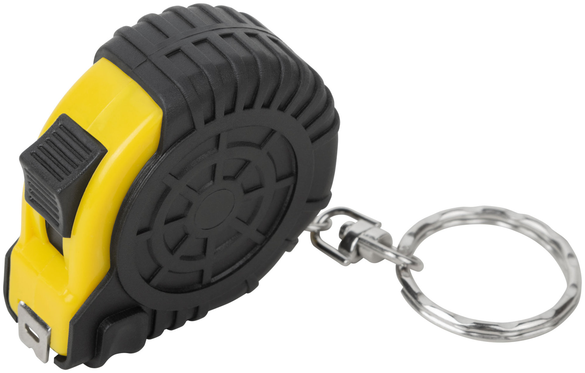 Рулетка-брелок, прорезин.корпус 2 м x 8 мм