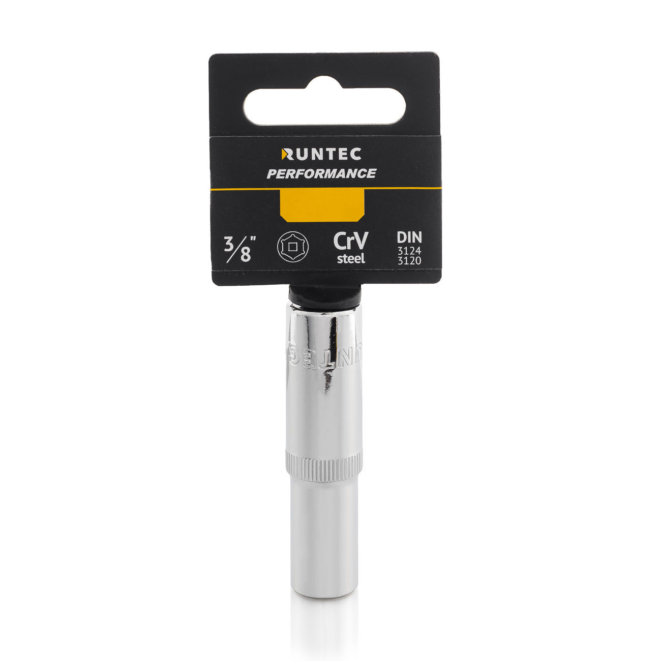 RUNTEC RT-H14S8L Головка торцевая глубокая RUNTEC CrV, 6PT, 1/4, 8 мм (RT-H14S8L)