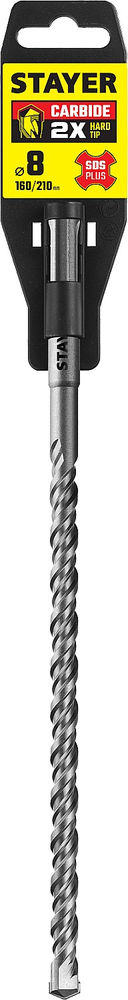 Бур SDS-plus 8 x 210 мм STAYER Professional 2930-210-08_z02
