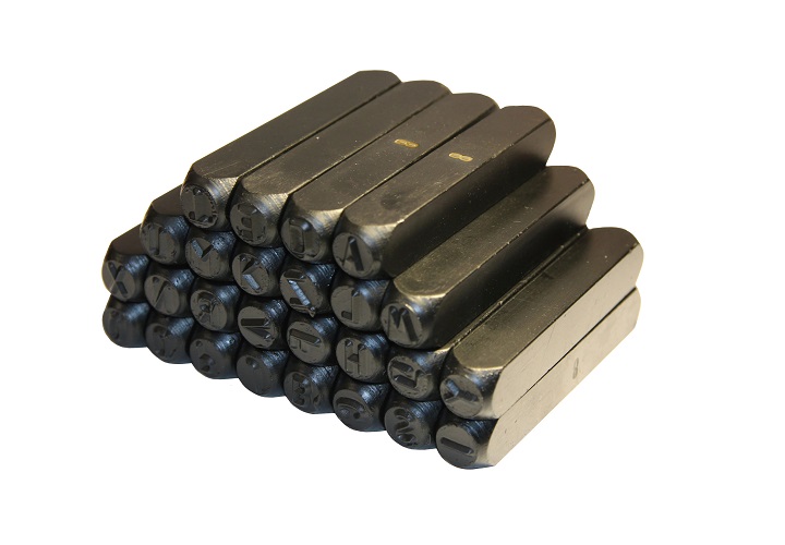 Клейма буквенные № 7 латиница твердосплавные NINZ