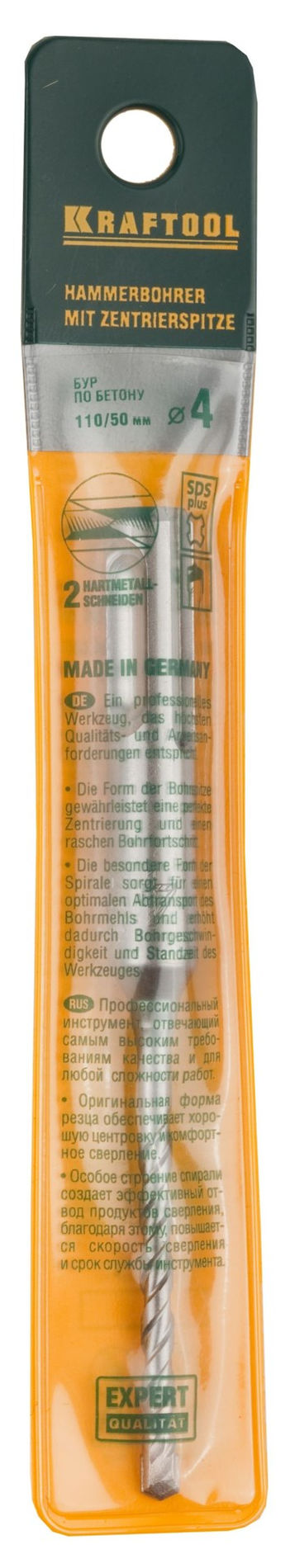 KRAFTOOL Expert, 4 х 110 мм, SDS-plus бур (29320-110-04_z01)