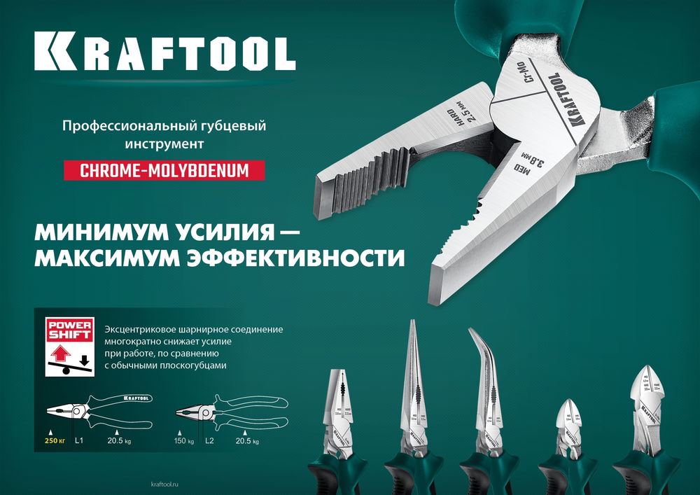 Тонкогубцы KraftMax, 200 мм KRAFTOOL 22011-3-20_z01