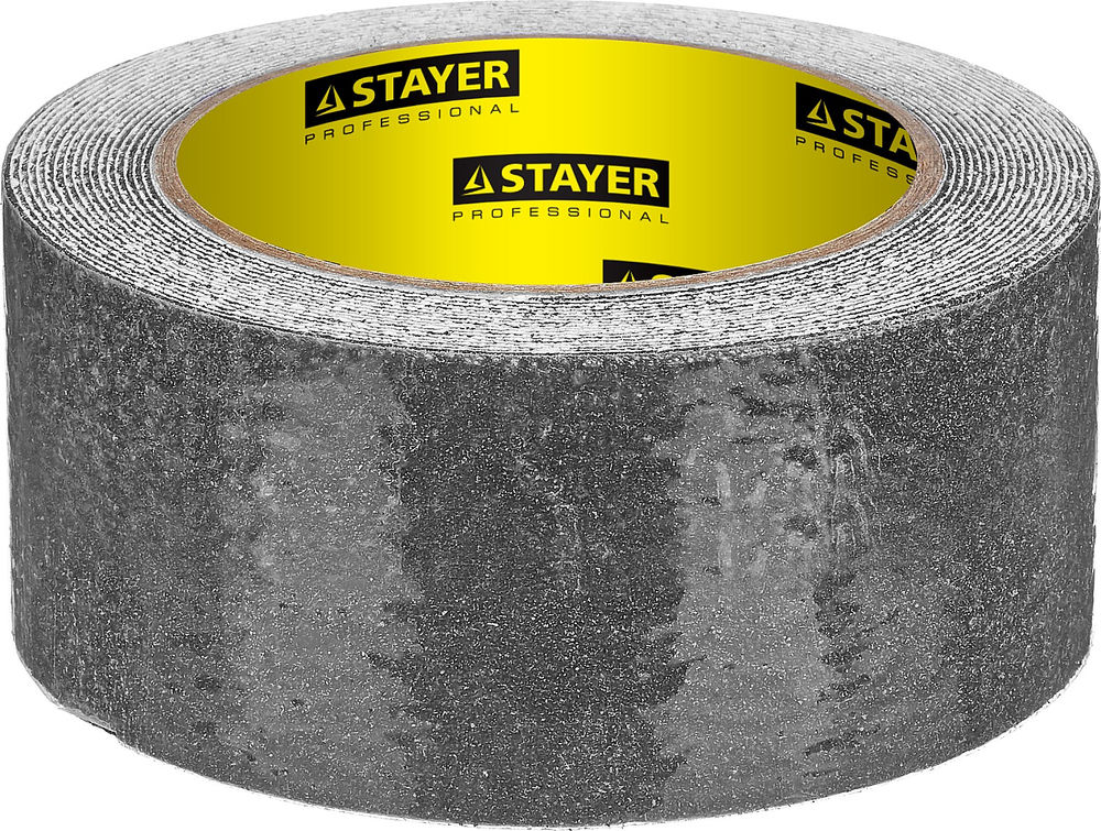 Лента клейкая противоскользящая 50 мм, 5 м, черная STAYER Professional 12270-50-05