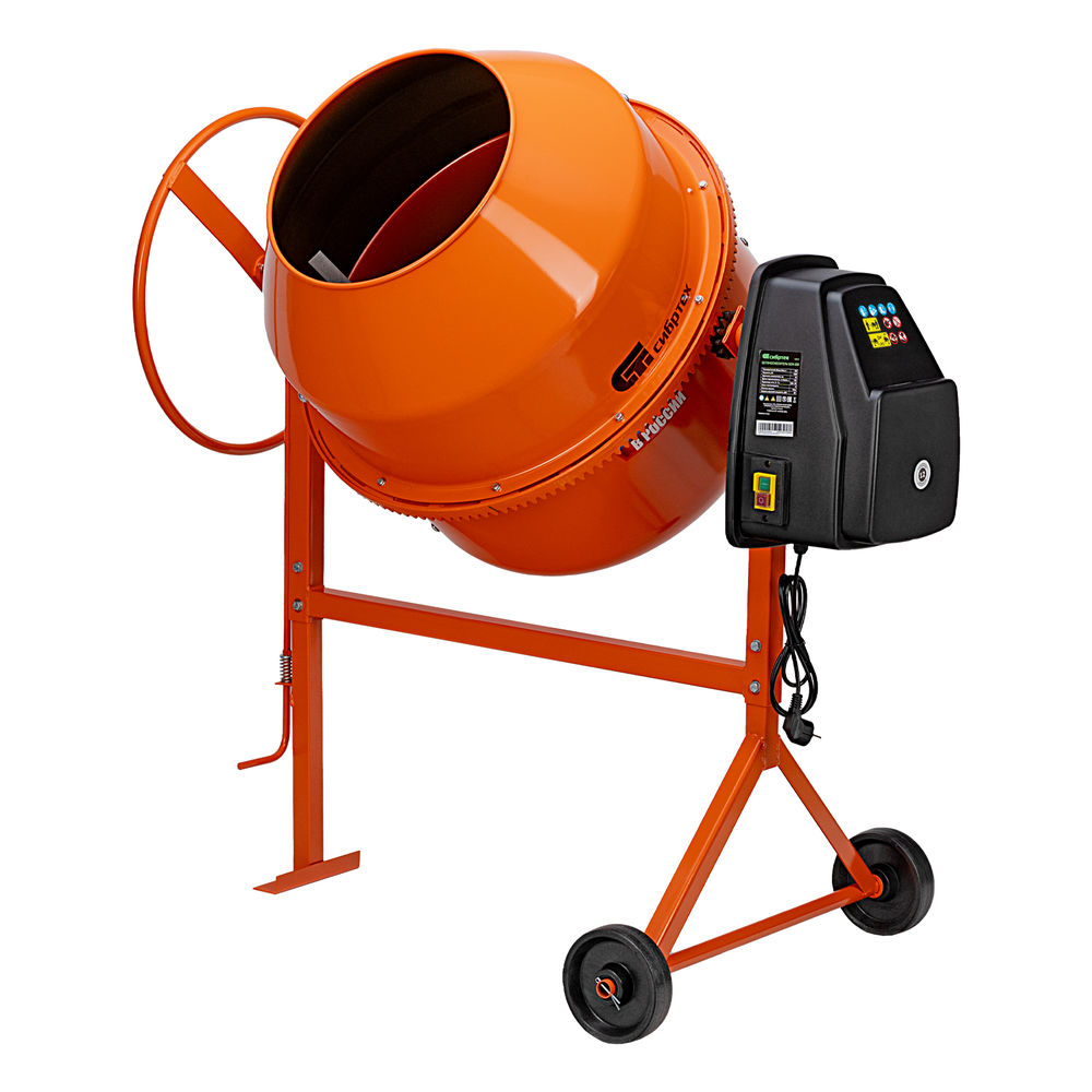 Бетоносмеситель БСН-220, мощность 1000 Вт Сибртех (95515)