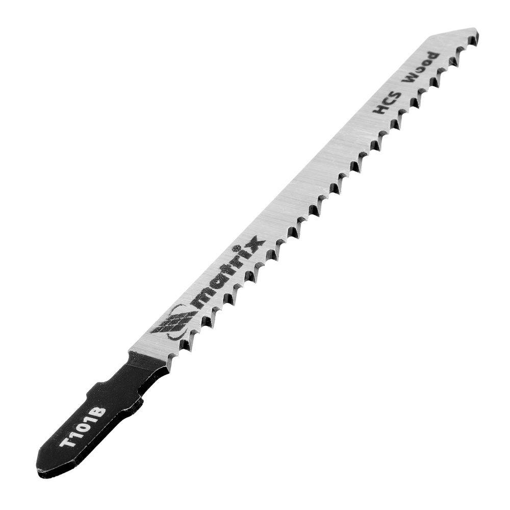 Полотна для электролобзика по дереву, 3 шт, T101B, 75 х 2.5 мм, HCS Matrix Professional