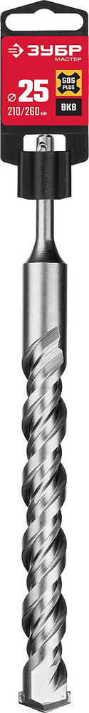 Бур SDS-plus 25?260 мм ЗУБР 29315-260-25