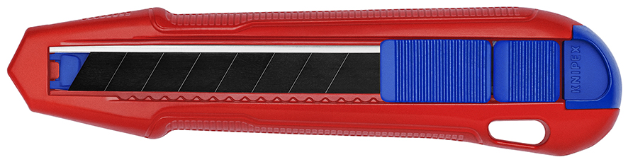 Нож универсальный 165 мм, для стандартных отламывающихся лезвий на 18 мм CutiX KN-9010165BK