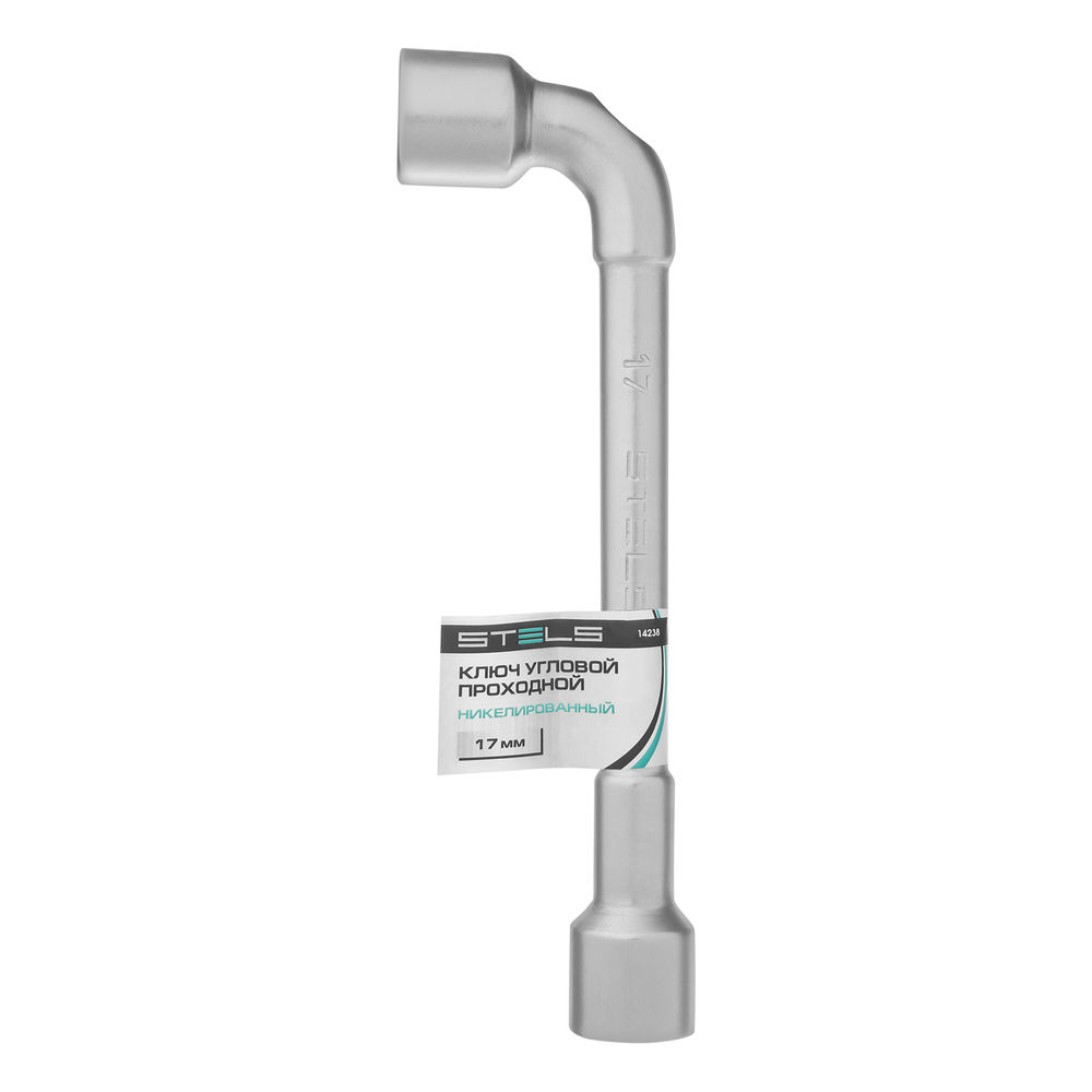 Ключ угловой проходной 17 мм Stels