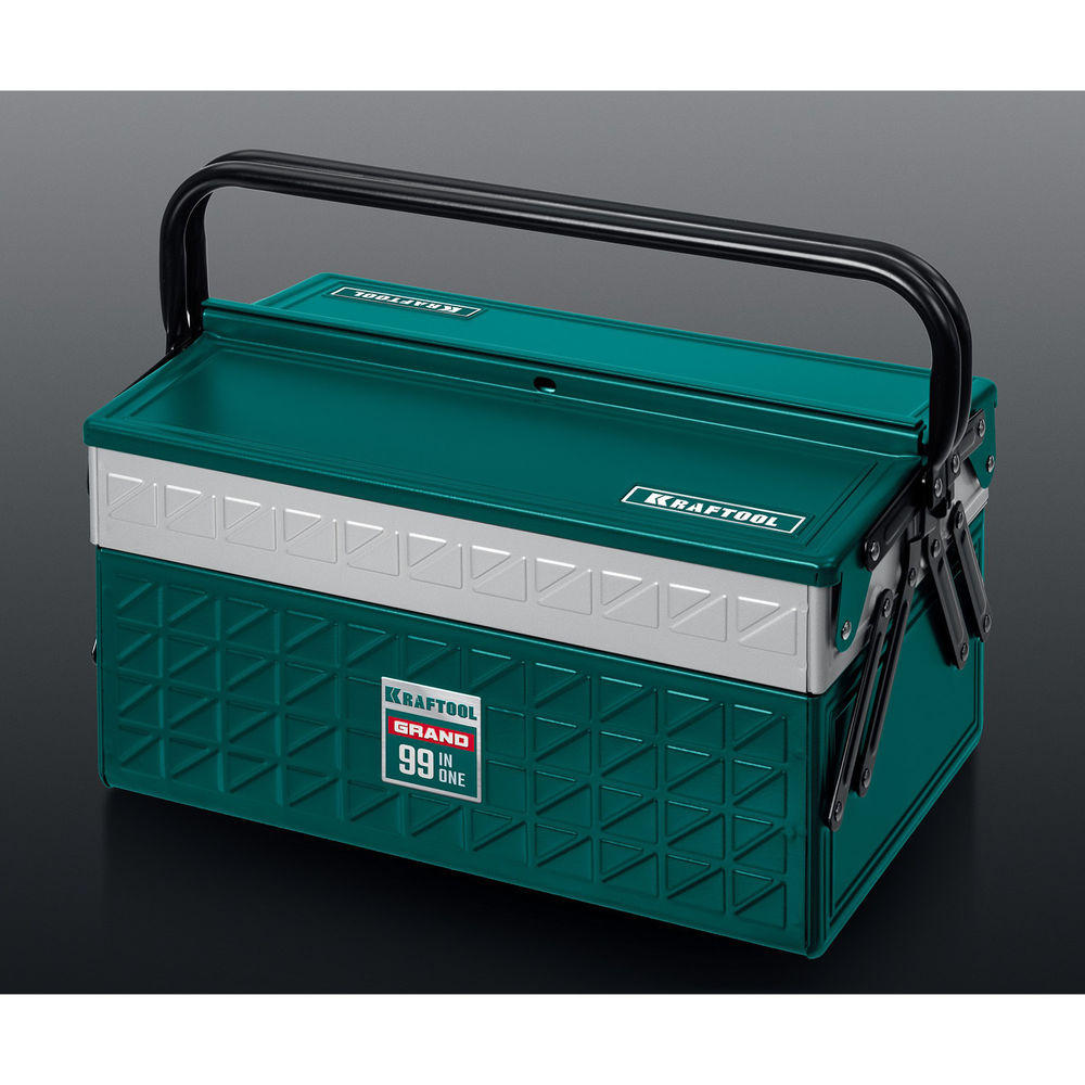 Набор инструмента универсальный 99 предм., (1/2+1/4) GRAND-99 KRAFTOOL 27978-H99