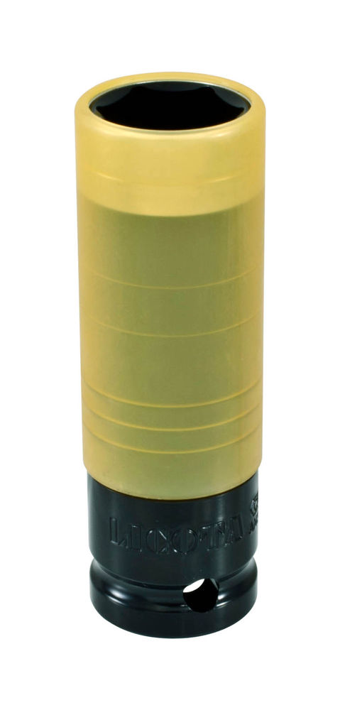 Licota ANS4019L-HT Головка, 1/2, 19 мм, торцевая, 6-гранная, ударная, глубокая, тонкостенная, для литых дисков (ANS4019L-HT)