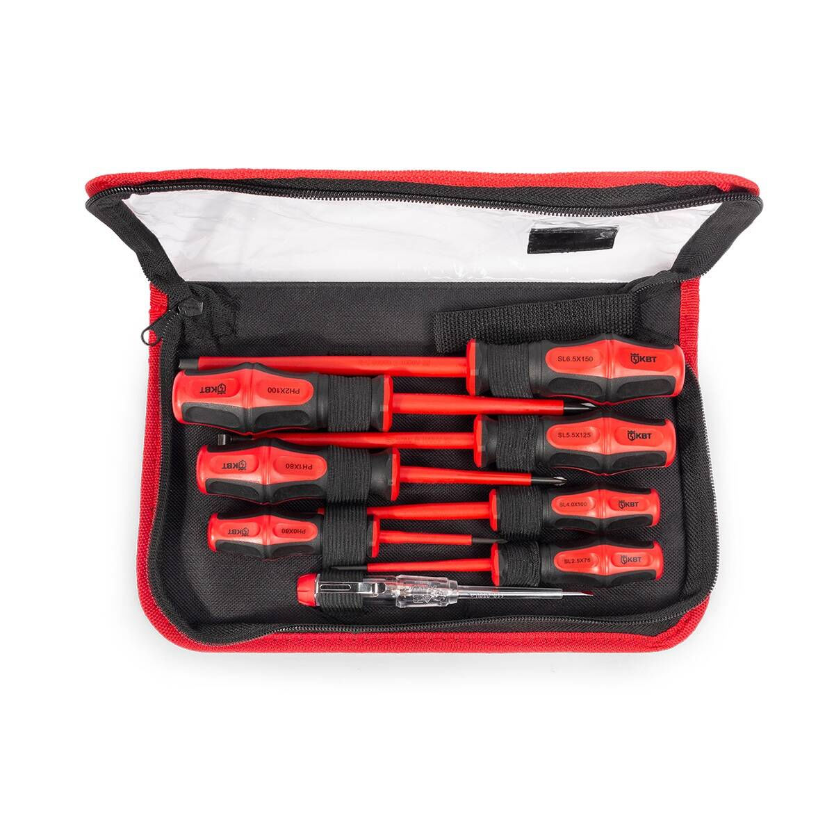 Набор диэлектрических отверток Профи НИО-08 (КВТ) 78619