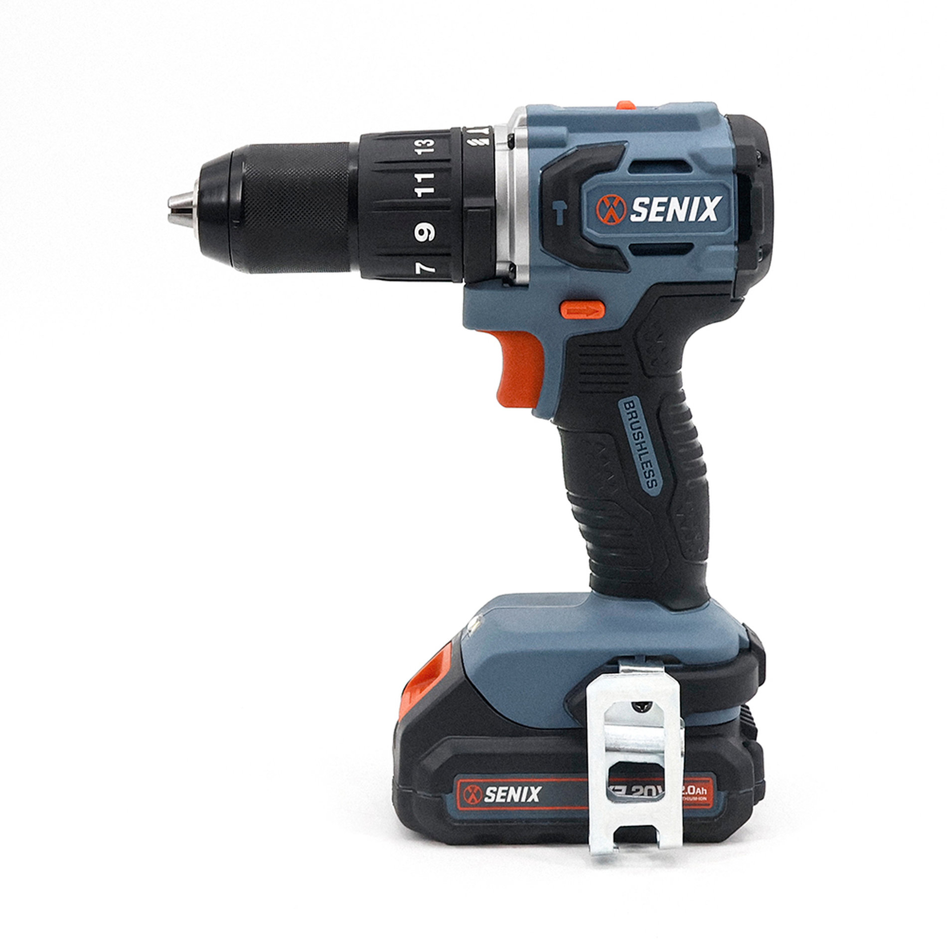 Ударная дрель-шуруповерт, 60 Нм, без АКБ и ЗУ X2 20В