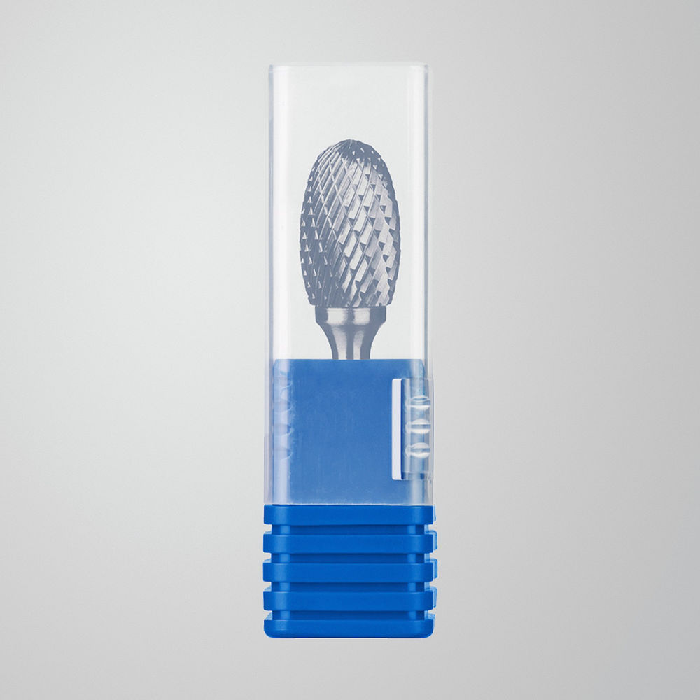 Борфреза твердосплавная 16?25 мм, тип E (овал, радиус 6.5 мм), хв-к 6 мм ЗУБР ПРОФЕССИОНАЛ 28804-16-25