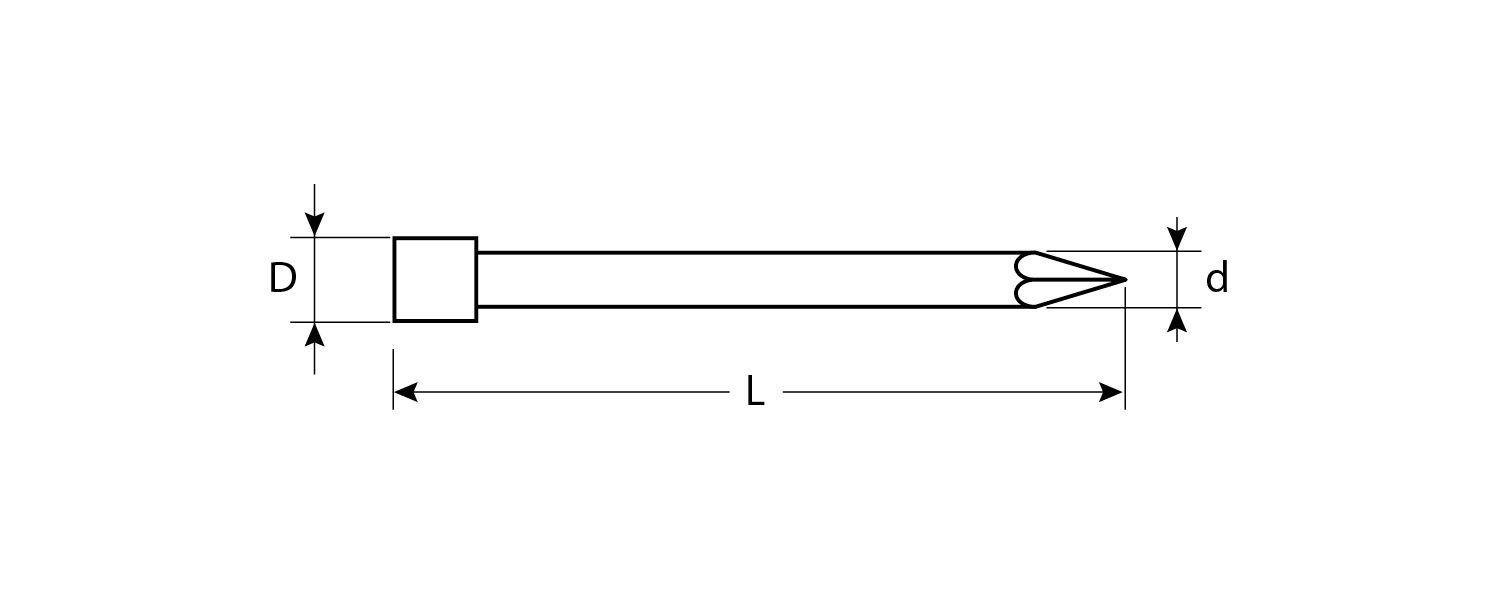 ЗУБР 20 x 1.6 мм, цинк, 100 г, финишные гвозди (305316-16-020)