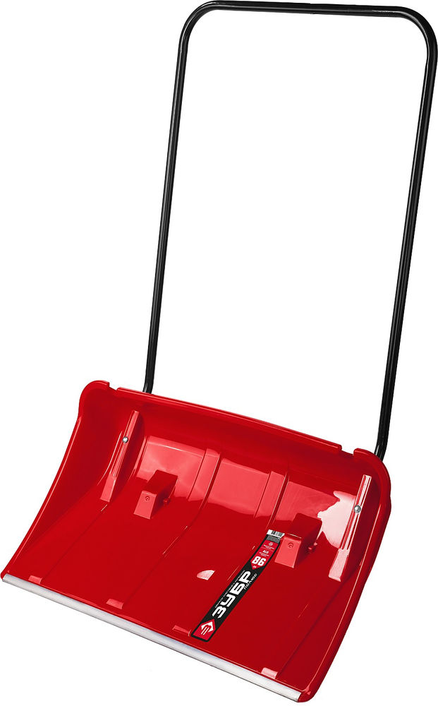 Скрепер снеговой Полюс пластиковый ковш 860 мм на колесиках ЗУБР 39939