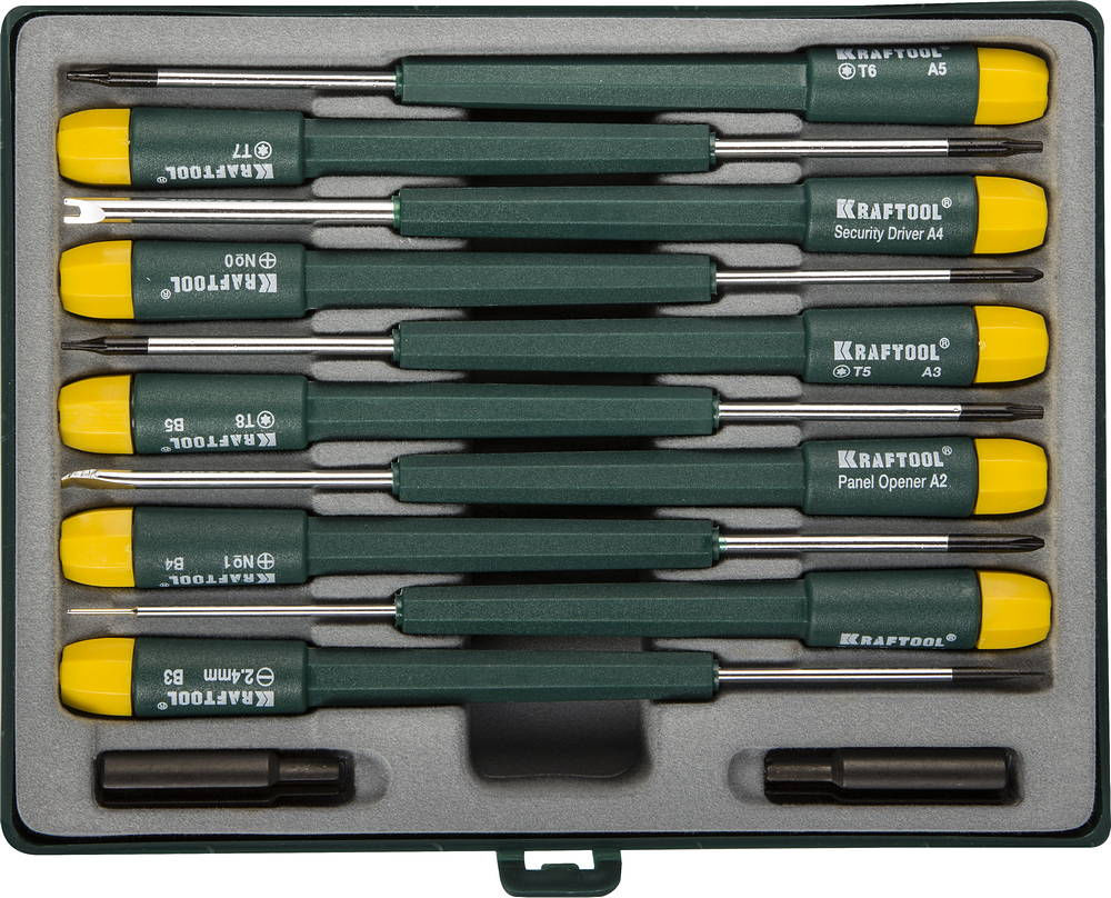 Набор отверток для точных работ, 12 предм. X-Telecom KRAFTOOL 25616-H12