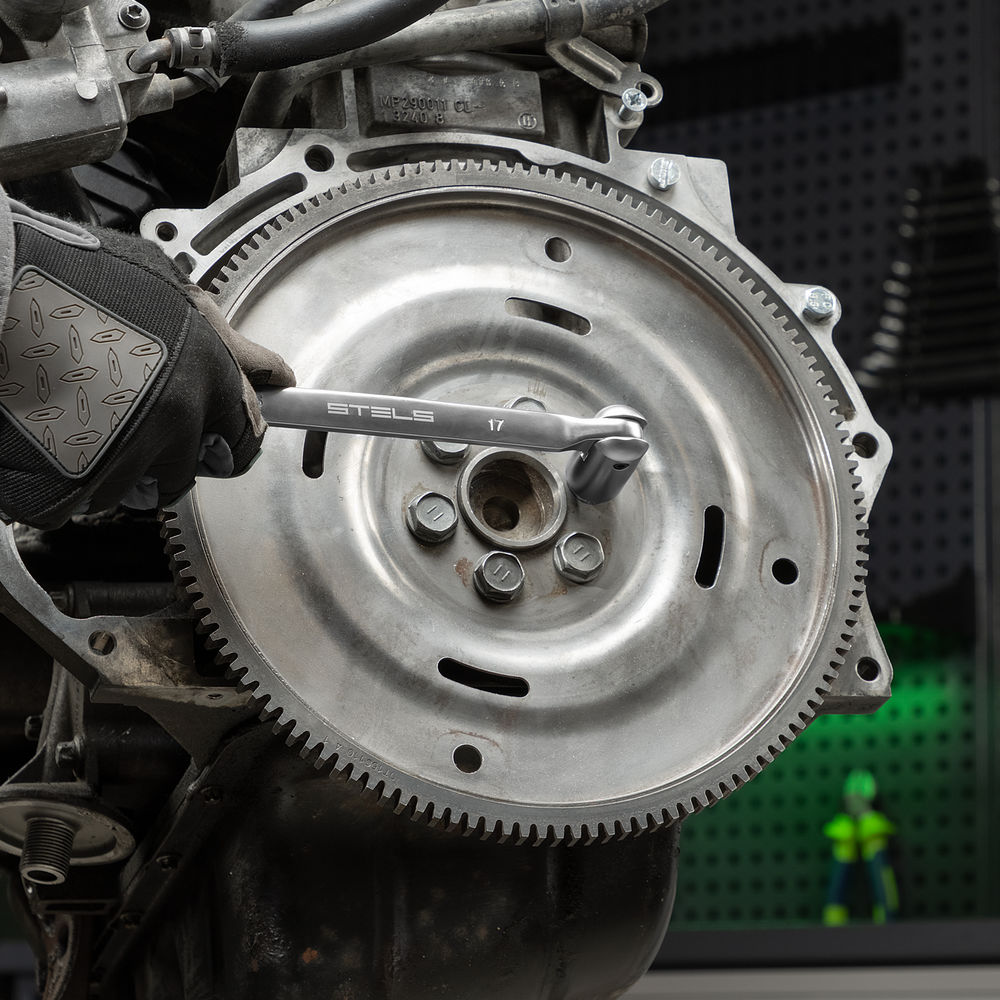 Набор ключей шарнирных CrV 8 шт, Stels (14965)