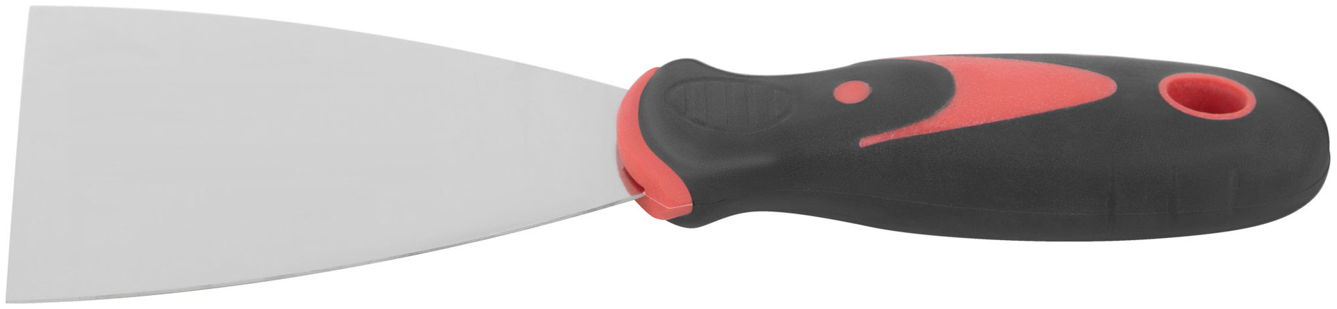 Шпатель, нерж.сталь, прорезиненная ручка 3 (75 мм) (06705)