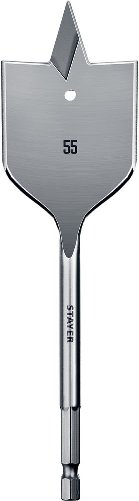 Сверло перовое по дереву Flat, 55 x 152 мм STAYER 2950-55_z01