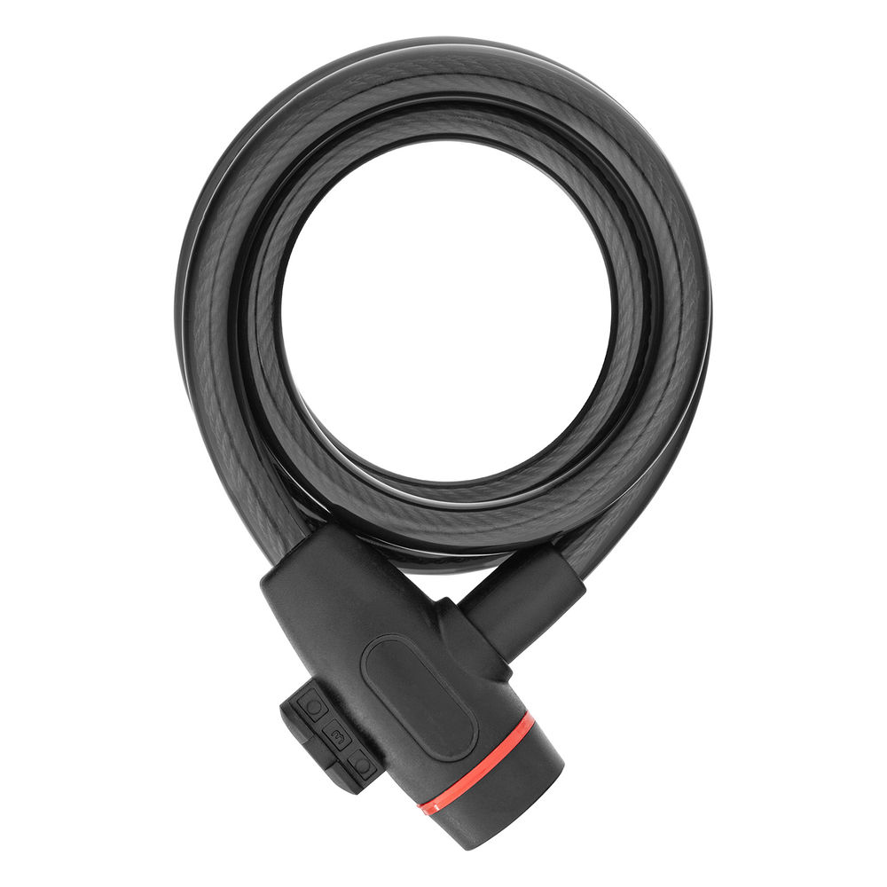 Замок тросовый универсальный с держателем, 12 х 1200 мм Matrix (91817)