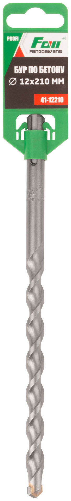 Бур по бетону FDW, Profi, SDS-Plus, 12 х 210 мм (41-12210)