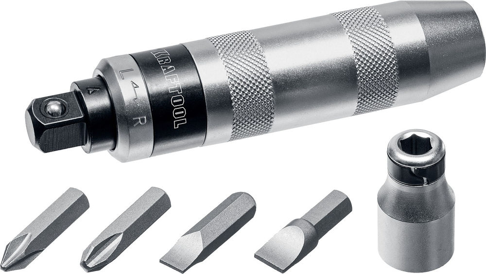 Отвертка ударно-поворотная 6 предм. ID-6 KRAFTOOL 25555