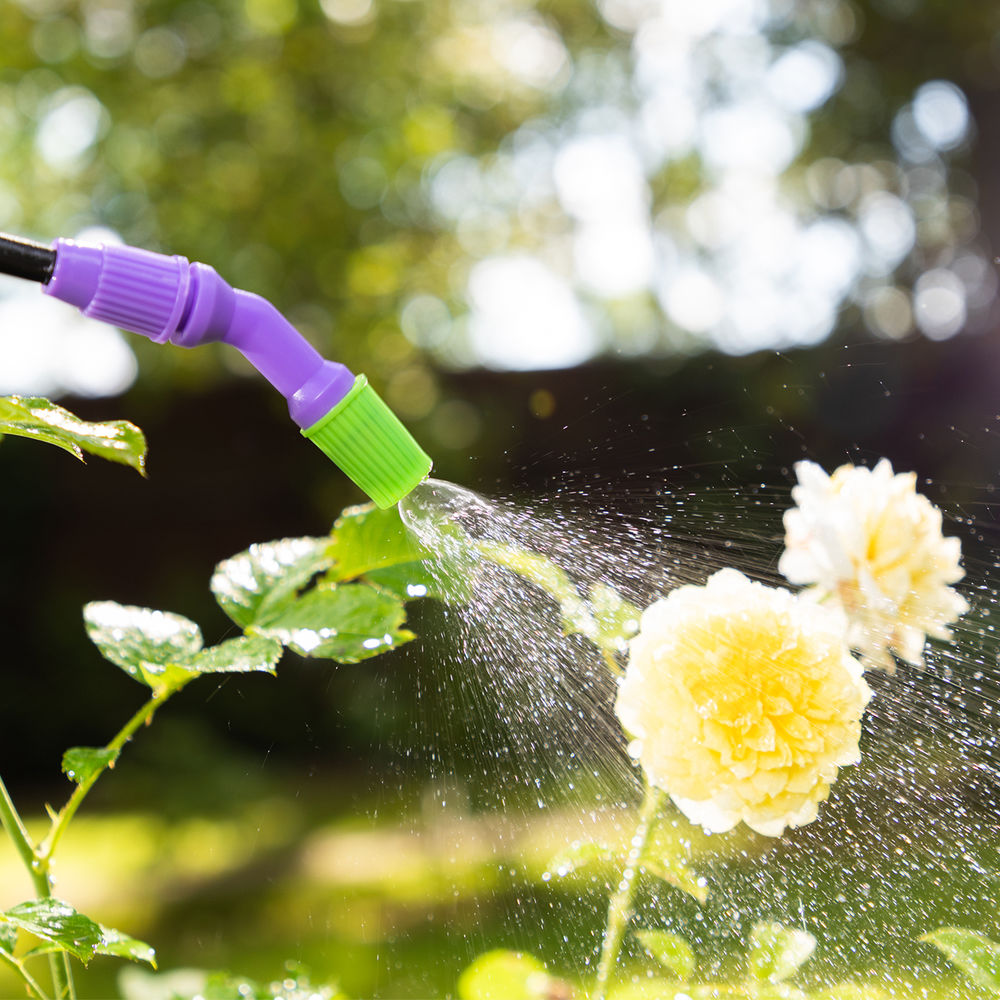 Опрыскиватель ручной, 5 л, с насосом, шлангом, разбрызгиватель Palisad (64740)
