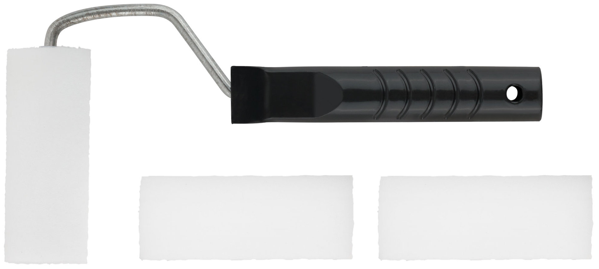 Валик поролоновый + 2 шубки 100 мм (02961)