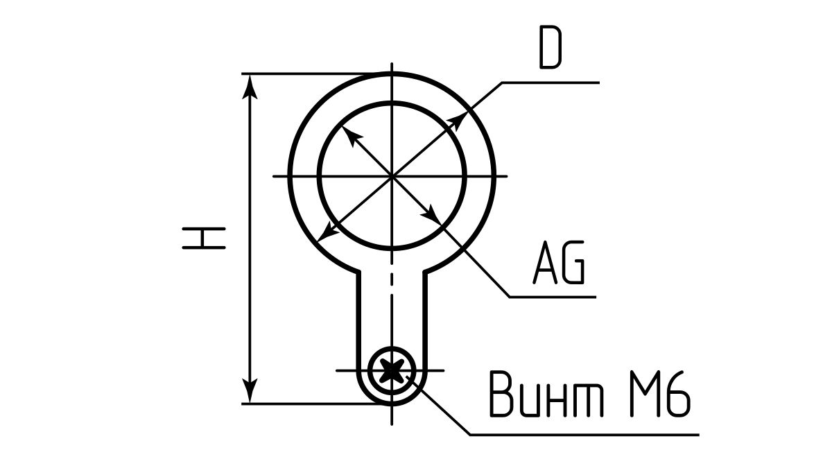 Кольцо заземления латунное КЗ-М32 (Fortisflex) (88657)