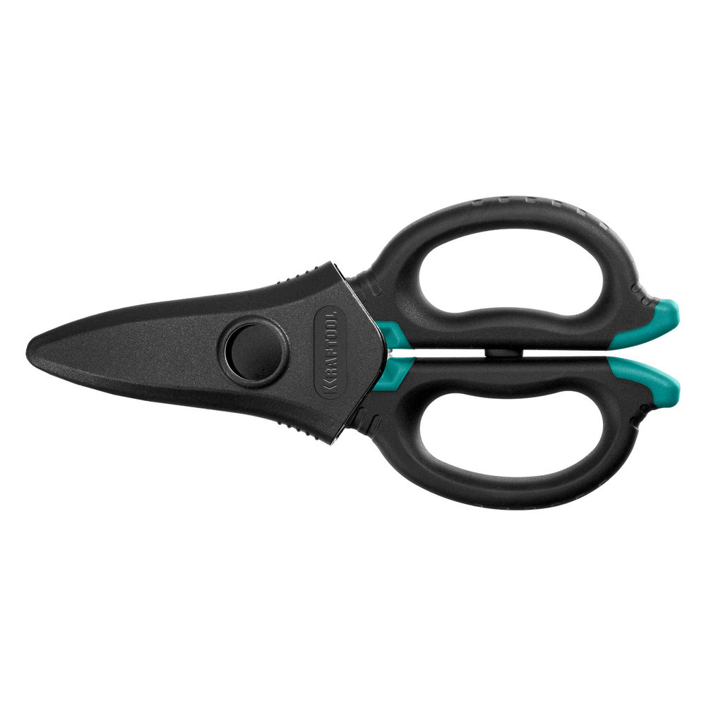 Ножницы электрика 160 мм 4 в 1 с чехлом ELECTRIC KRAFTOOL 23356