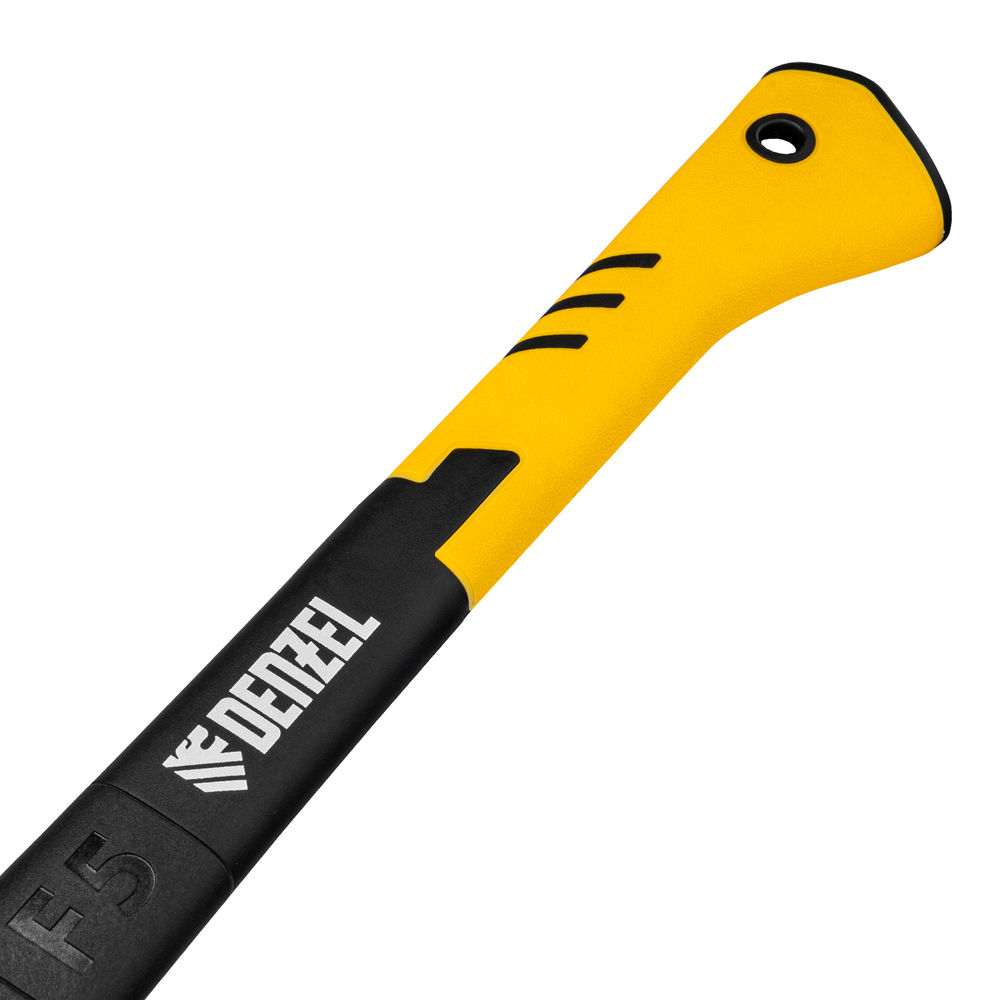 Топор-колун, F5, 1100 гр, двухкомпонентная рукоятка, 500 мм// Denzel