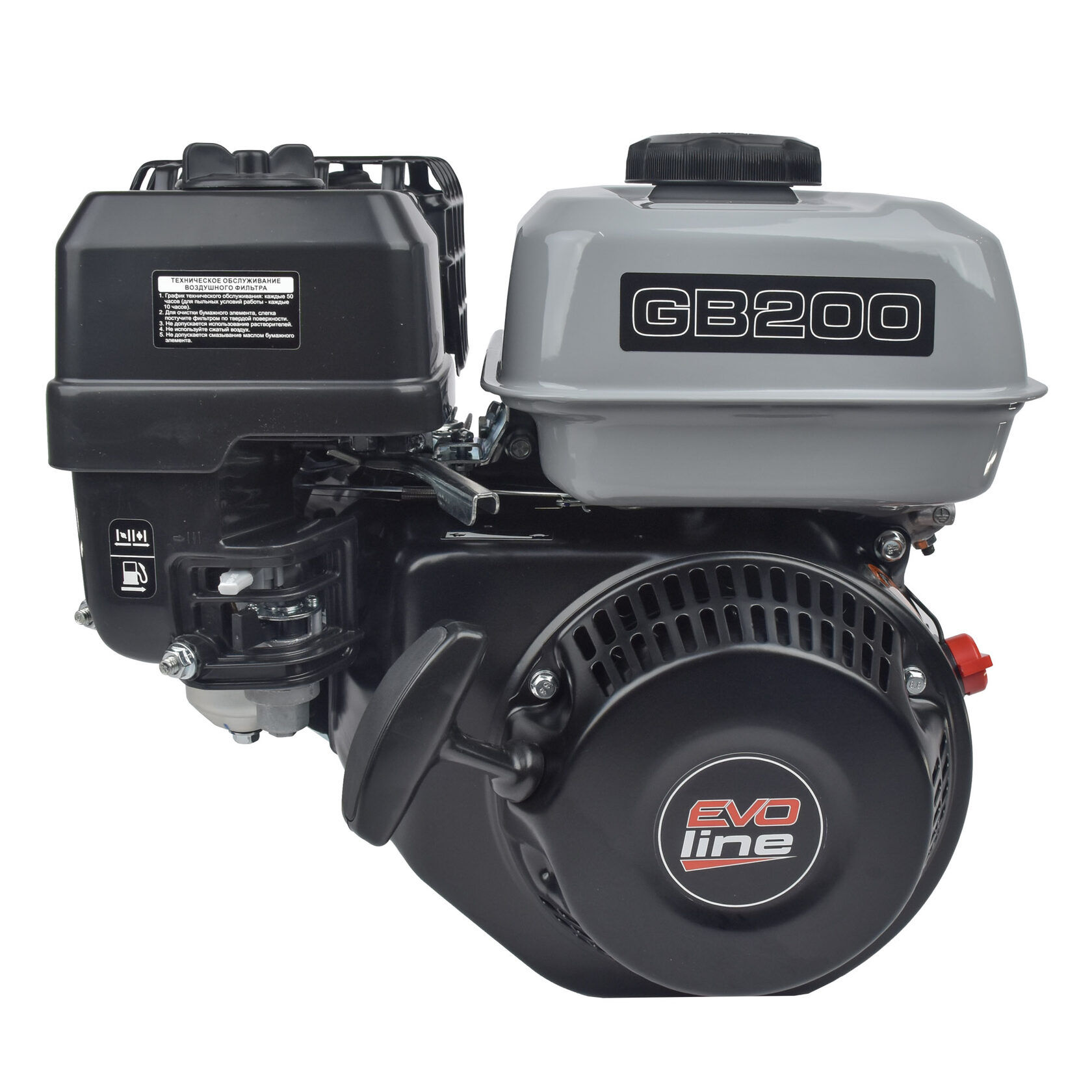 Двигатель бензиновый EVOline GB 200 (Q-тип) (произведено Zongshen)