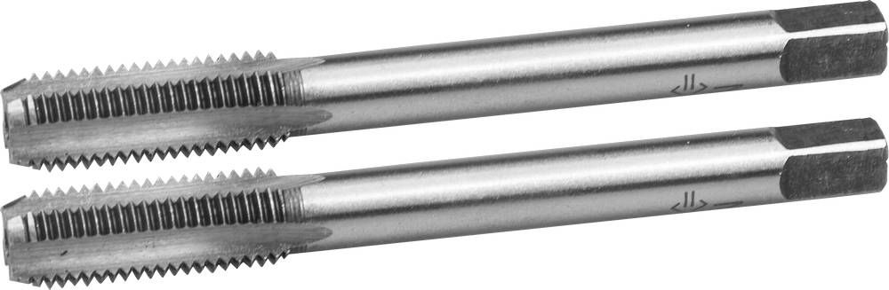 Комплект ручных метчиков сталь 9ХС ЗУБР М8 x 1.0 мм 4-28006-08-1.0-H2