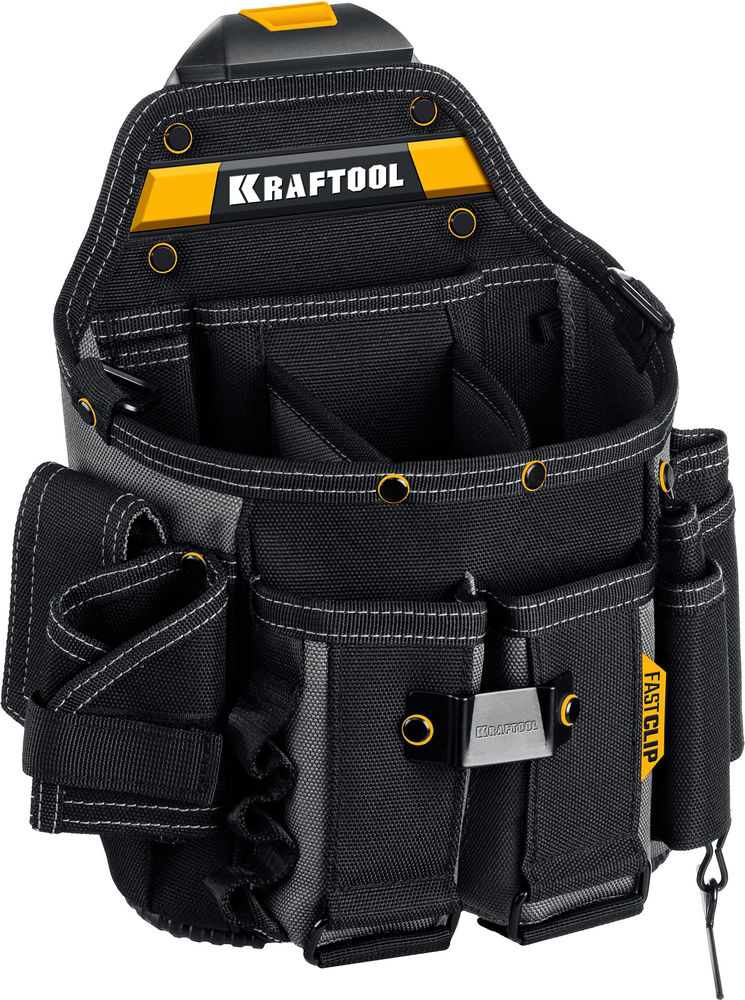 Сумка поясная 290 х 310 мм с быстросъёмным креплением FastClip KPB-23 KRAFTOOL 38766