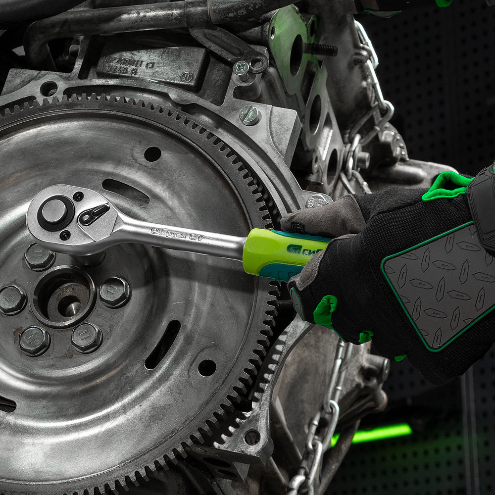 Набор инструментов, 1/2, 3/8, 1/4, пластиковый кейс 215 предм. Сибртех